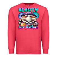 Cardinal Beauty Lies Within Premium Sweatshirt - CowhideDigitalArt