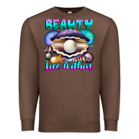 Chestnut Beauty Lies Within Premium Sweatshirt - CowhideDigitalArt