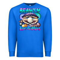 True Royal Beauty Lies Within Premium Sweatshirt - CowhideDigitalArt