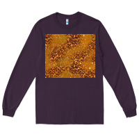 Plum glitter cowhide Long Sleeve Tee - TumblerDesignByShophia