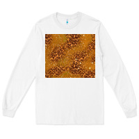 White glitter cowhide Long Sleeve Tee - TumblerDesignByShophia