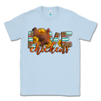 Dusty Blue love chickens Classic Tee - LillyAllenDesigns