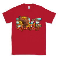 Red love chickens Classic Tee - LillyAllenDesigns