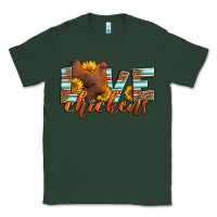 Sports Green love chickens Classic Tee - LillyAllenDesigns