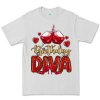 Dove Grey birthday diva Premium Tee - MaliasSmallBusiness