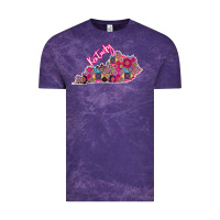 Cloud Purple Pink Kentucky Vintage Tee - Bettercallsaul