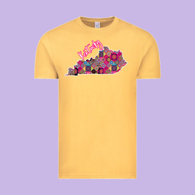 Pink Kentucky Vintage Tee Designed By Bettercallsaul