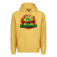 Antique Gold feeling blacknificent Premium Hoodie - FaDigitalArtStudio