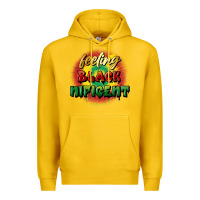 Lemon feeling blacknificent Premium Hoodie - FaDigitalArtStudio