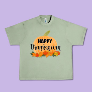 Happy Thanksgiving Urban Heavy Tee Designed By Bettercallsaul