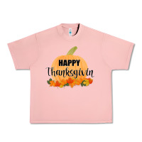 Salmon Happy Thanksgiving Urban Heavy Tee - Bettercallsaul