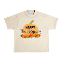Sandshell Happy Thanksgiving Urban Heavy Tee - Bettercallsaul