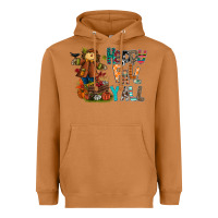 Meerkat happy fall y all Heavyweight Hoodie - CowhideDigitalArt
