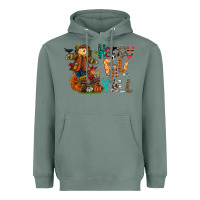 Sage happy fall y all Heavyweight Hoodie - CowhideDigitalArt