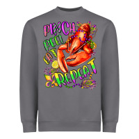 Storm pinch peel eat repeat mardi gras olivia Heavyweight Sweatshirt - OliviaCreatesArt
