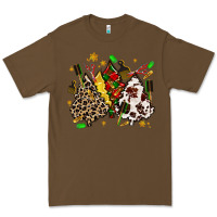 Cacao hair stylist with christmas tree Premium Tee - MaliasSmallBusiness
