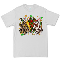 Dove Grey hair stylist with christmas tree Premium Tee - MaliasSmallBusiness