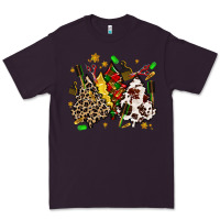 Plum hair stylist with christmas tree Premium Tee - MaliasSmallBusiness