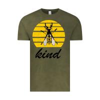 Vintage Olive Bee Kind Vintage Tee - Bettercallsaul