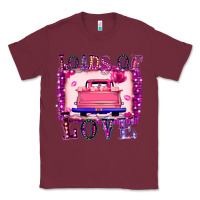 Burgundy Loads Of Love Classic Tee - Bettercallsaul