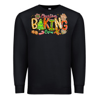 Black Christmas Baking Crew Premium Sweatshirt - CowhideDigitalArt