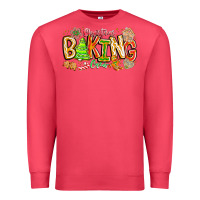 Cardinal Christmas Baking Crew Premium Sweatshirt - CowhideDigitalArt