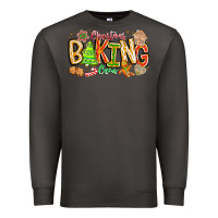 Smoke Christmas Baking Crew Premium Sweatshirt - CowhideDigitalArt