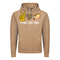 Peace Love Tacos Vintage Hoodie | Teevron