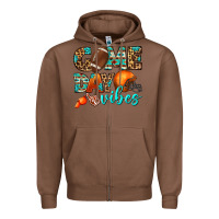 Chestnut game day vibes Zipper Hoodie - BundleAndBundleShop