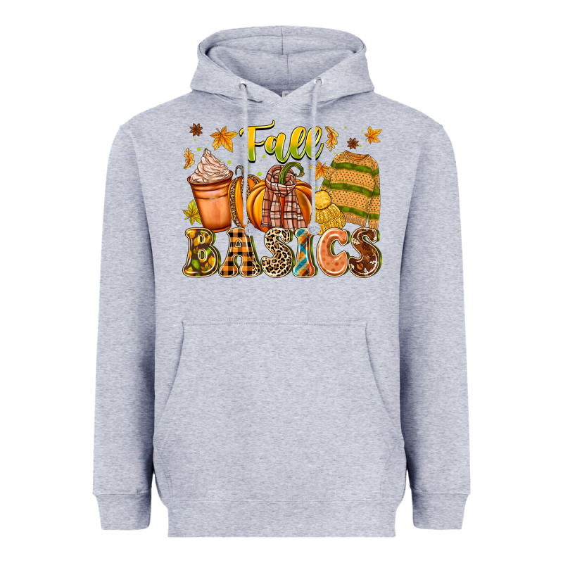 Fall Basics Heavyweight Hoodie by CowhideDigitalArt | Teevron