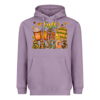 Lavender Fall Basics Heavyweight Hoodie - CowhideDigitalArt