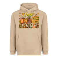 Mushroom Fall Basics Heavyweight Hoodie - CowhideDigitalArt