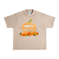 French Oak Happy Thanksgiving Urban Heavy Tee - Bettercallsaul