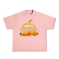 Salmon Happy Thanksgiving Urban Heavy Tee - Bettercallsaul