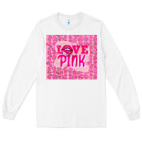 White love pink Long Sleeve Tee - TumblerDesignByShophia