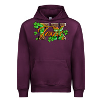 Mauve Wine st patricks day texas Urban Hoodie - Artiststas