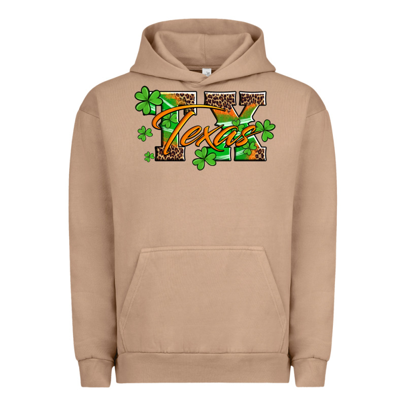 St Patricks Day Texas Urban Hoodie by Artiststas | Teevron