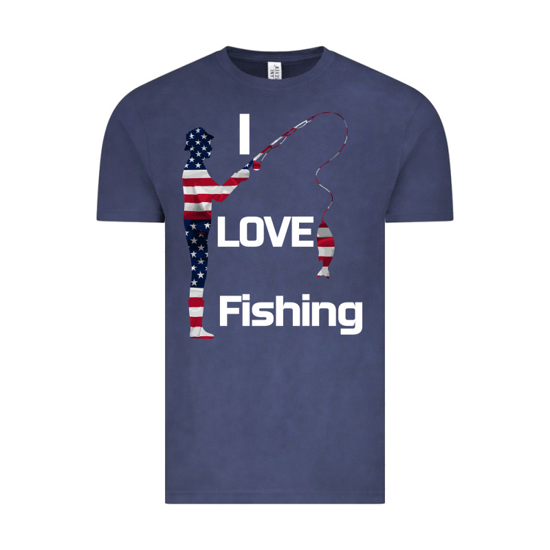 I Love Fishing Vintage Tee by Bettercallsaul | Teevron