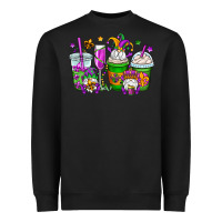Mardi Gras Gnomes Coffee Cups Heavyweight Sweatshirt | Teevron