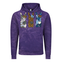 Cloud Purple Easter Bunnies Vintage Hoodie - Bettercallsaul