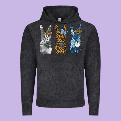 Easter Bunnies Vintage Hoodie Designed By Bettercallsaul