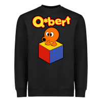Black funny qbert Heavyweight Sweatshirt - tuanDangUi
