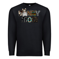 Black bunny mom Premium Sweatshirt - CowhideDigitalArt