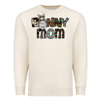 Sandshell bunny mom Premium Sweatshirt - CowhideDigitalArt