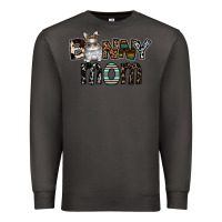 Smoke bunny mom Premium Sweatshirt - CowhideDigitalArt