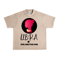French Oak Libra Zodiac Sign Horoscope Birth Gift Girl Urban Heavy Tee - Bettercallsaul