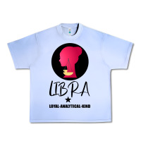Libra Zodiac Sign Horoscope Birth Gift Girl Urban Heavy Tee | Teevron