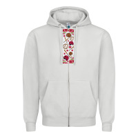 Dove Grey baseball pen wraps Zipper Hoodie - BundleAndBundleShop