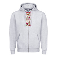 Heather Grey baseball pen wraps Zipper Hoodie - BundleAndBundleShop
