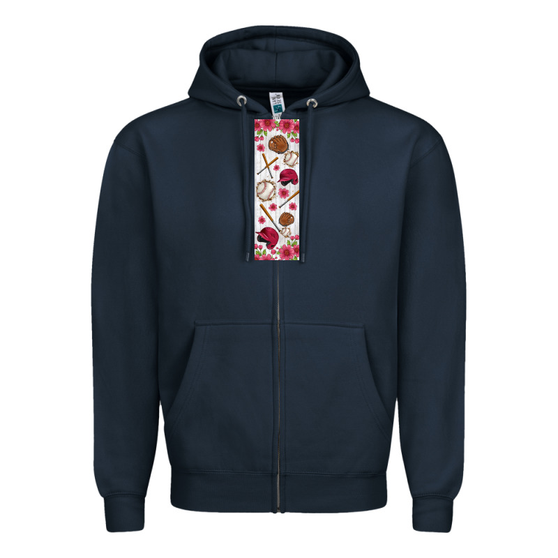 Baseball Pen Wraps Zipper Hoodie by BundleAndBundleShop | Teevron